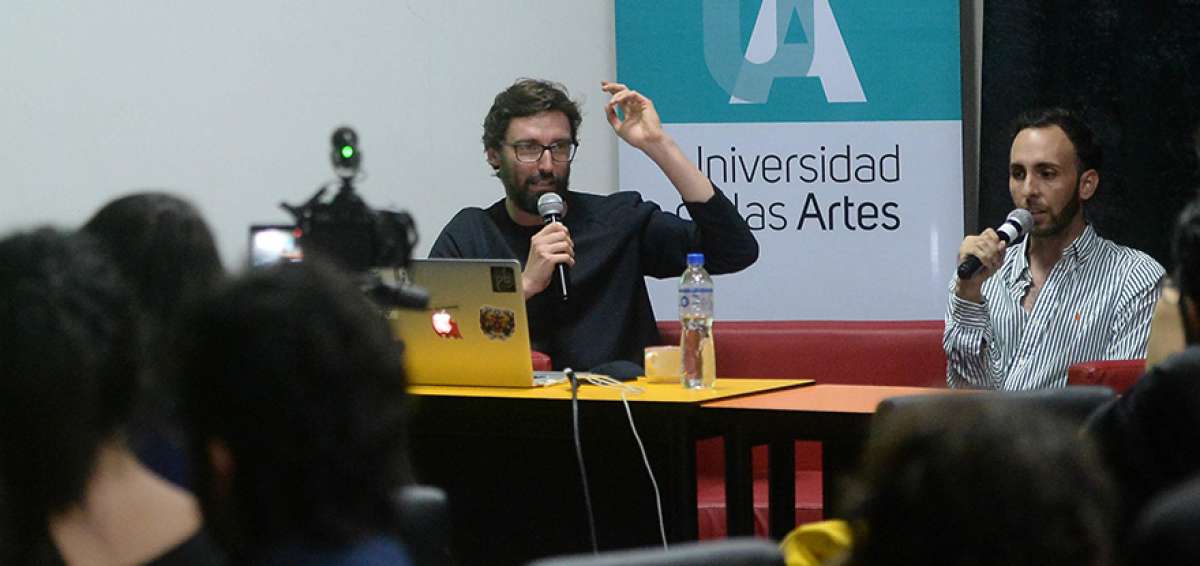 El investigador dio una conferencia este lunes 26 de febrero en la Universidad de las Artes denominada &lsquo;Deus ex machina&rsquo;. 