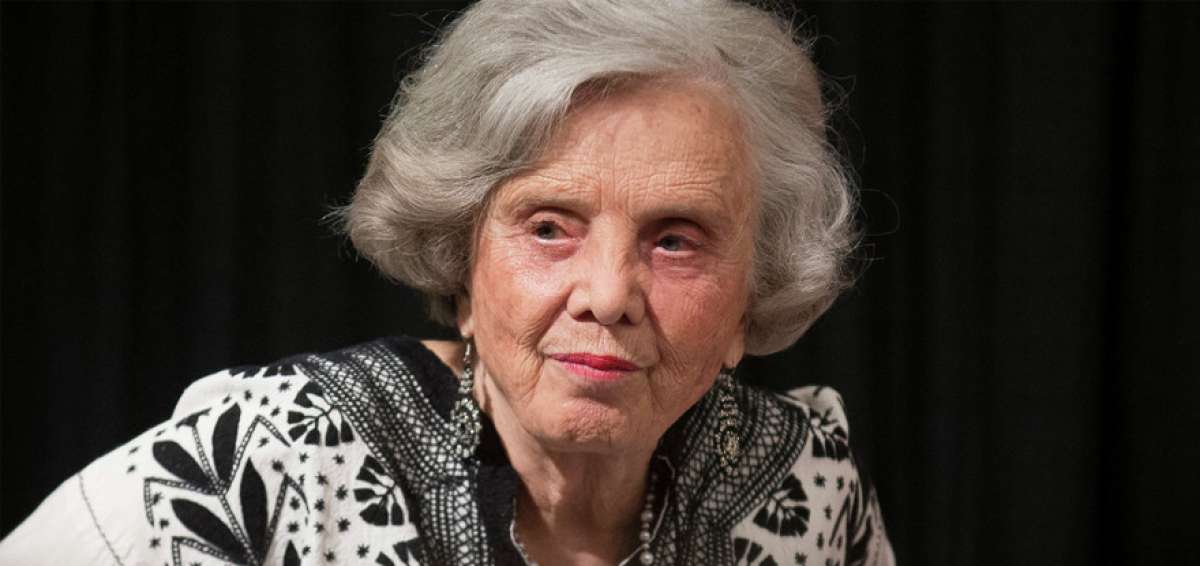 La escritora Elena Poniatowska abri&oacute; su casa a los mexicanos