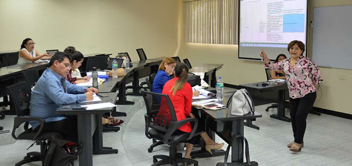 Los delegados de las universidades formaron mesas de trabajo para socializar con representantes del Ceaaces los criterios e indicadores  que se evaluar&aacute;n.   