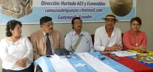 Los representantes de la comuna Engabao indicaron que sus pobladores est&aacute;n preocupados por los hechos suscitados semanas atr&aacute;s.