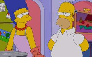 Homero y Marge Simpson se separan tras 27 temporadas de matrimonio