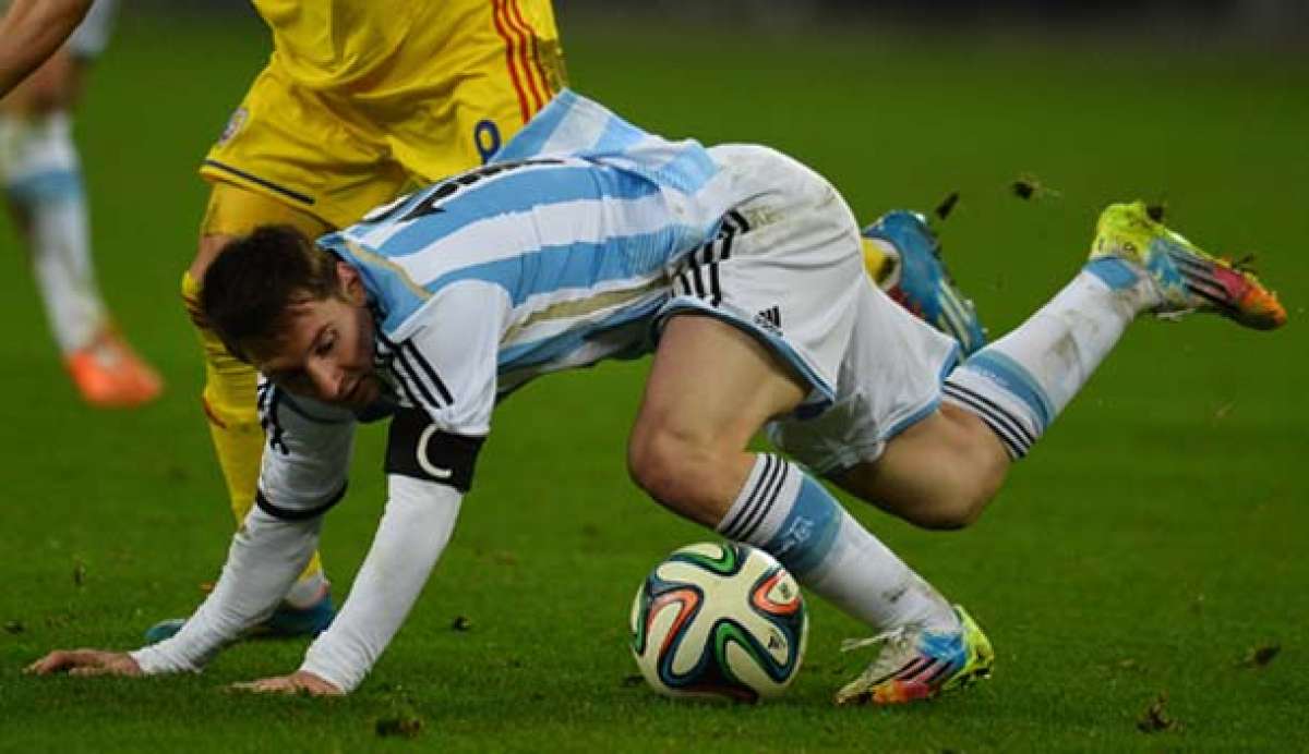 Argentina empieza a entrenarse con Messi a la cabeza