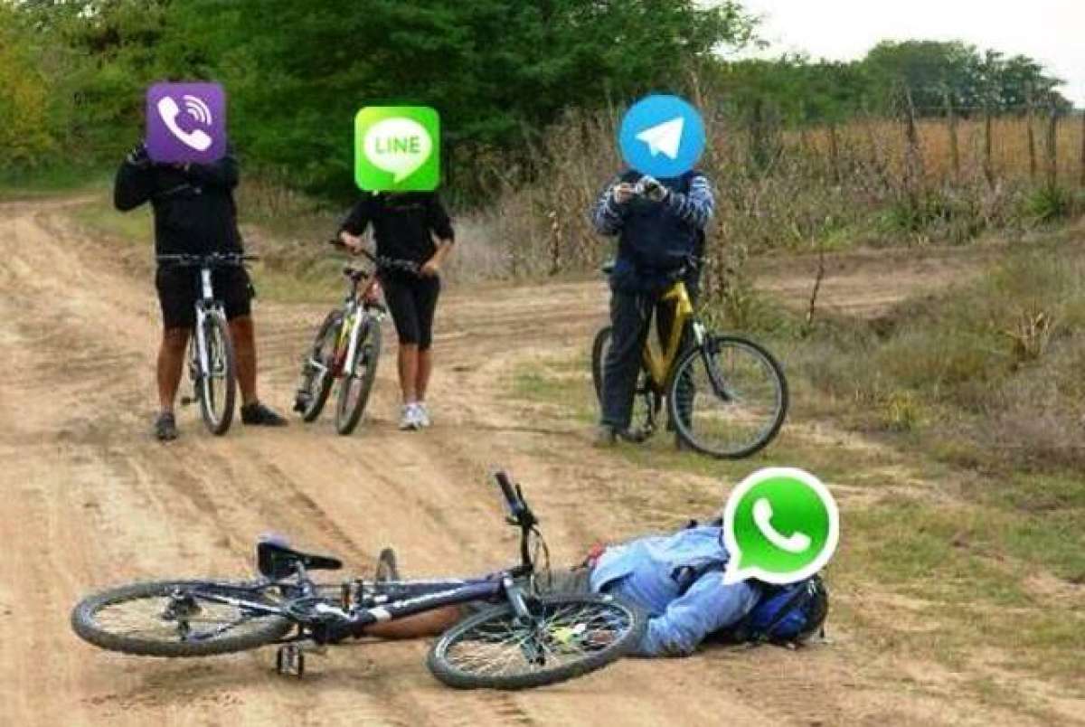 Millones de usuarios aprovecharon el momento para burlarse de WhatsApp y su servicio. Foto: Internet
