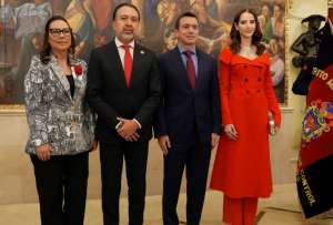 El presidente Daniel Noboa y el alcalde Pabel Muñoz se comprometieron a expandir el Metro de Quito.