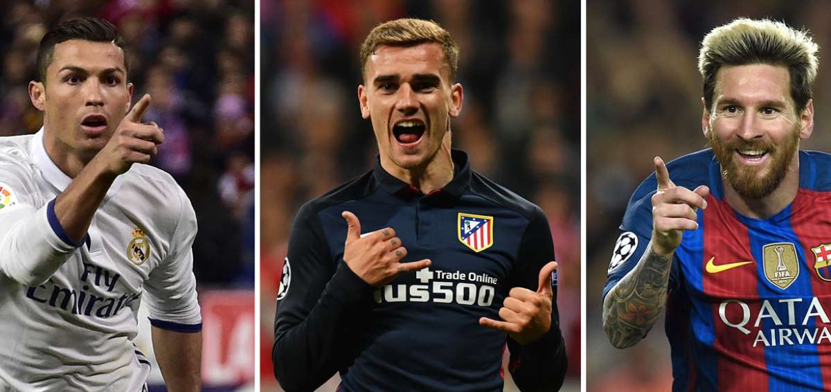 Messi, Cristiano y Griezmann aspiran al premio de mejor jugador FIFA