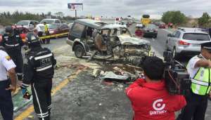 En el accidente ocurrido el fin de semana en la v&iacute;a a la Costa fallecieron 5 personas, entre ellas un menor de edad.