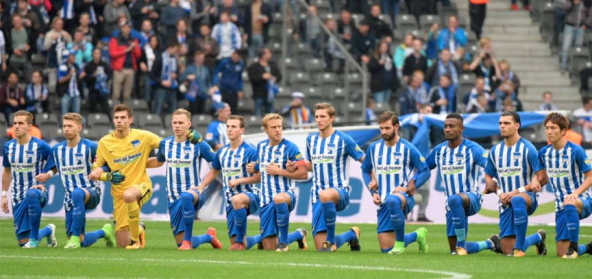 Hertha Berl&iacute;n, contra el racismo