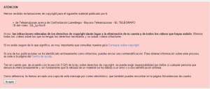 YouTube retira de cuenta de EL TEL&Eacute;GRAFO video de confrontaci&oacute;n entre Larre&aacute;tegui y Bayona 