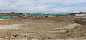 El Consorcio Pedernales, que gan&oacute; la licitaci&oacute;n, retir&oacute; $8 millones del anticipo para la obra que solo tiene avanzado el aplanamiento del terreno