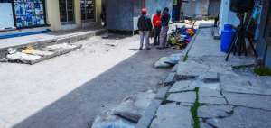 El pasaje Sangu&ntilde;a en Quito, cuyo alcantarillado colaps&oacute; en 2010, luce hoy abandonado.