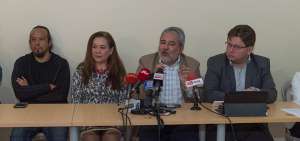 Eduardo Pichilingue, Ruth Hidalgo, Luis Verdesoto y Mauricio Alarc&oacute;n anunciaron sus propuestas.