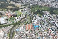 El Municipio de Quito anunció el inicio de la construcción del intercambiador en la av. Mariana de Jesús.