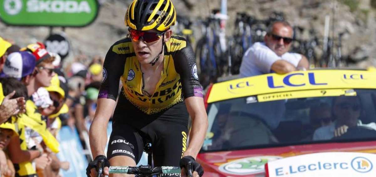 El ciclista belga Laurens De Plus durante una de las etapas de la prueba holandesa, en la que result&oacute; triunfante por primera vez en su carrera.