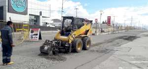 Se iniciaron de los trabajos de reparaci&oacute;n de la calzada en el carril vehicular en la avenida Espa&ntilde;a sector Milchichig.