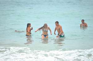 General Villamil (Playas) recibi&oacute; a millares de visitantes durante el &uacute;ltimo carnaval. Foto: Pilar Vera 