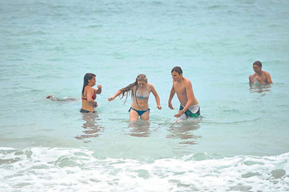General Villamil (Playas) recibi&oacute; a millares de visitantes durante el &uacute;ltimo carnaval. Foto: Pilar Vera 