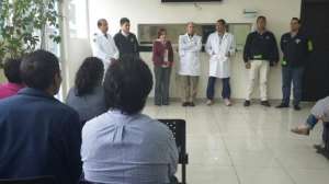 La entidad policial se comprometi&oacute; a brindar los servicios necesarios a los familiares de los fallecidos. Foto: @MinInteriorEc
