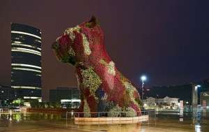 Puppy fue adquirida por el Museo Guggenheim de Bilbao, en 1992. Foto internet