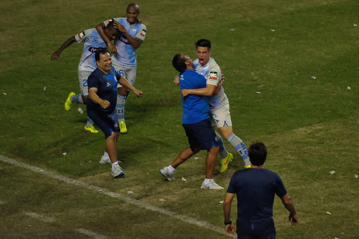 Fernando Gaibor le anot&oacute; al Manta luego de haberse recuperado de una lesi&oacute;n. Foto: Rodolfo P&aacute;rraga / El Tel&eacute;grafo.
