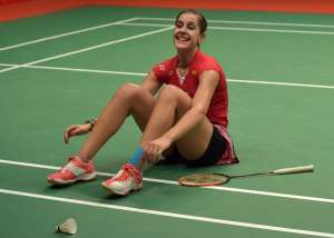 Mar&iacute;n, de 22 a&ntilde;os, no tuvo dificultades para vencer a su rival. Foto: AFP