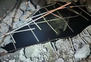 La infraestructura de los dos puentes quedó comprometida tras el atentado.