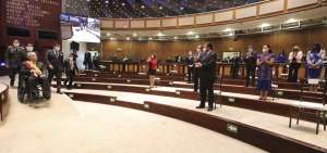 El Jefe de Estado asisti&oacute; a la Asamblea Nacional para emitir el informe nacional sobre la gesti&oacute;n de su Gobierno; este es el &uacute;ltimo a&ntilde;o de sus funciones. 