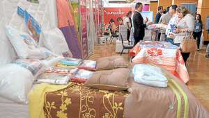 Las empresas locales exhibieron sus productos en la feria Calidad Ecuador. Foto: Miguel Castro.