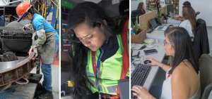 Las mujeres ganan espacio en tareas de predominio masculino