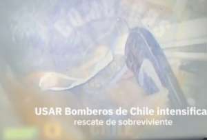 Hern&aacute;n Gil fue rescatado con vida en un edificio en La Guaira, Venezuela.