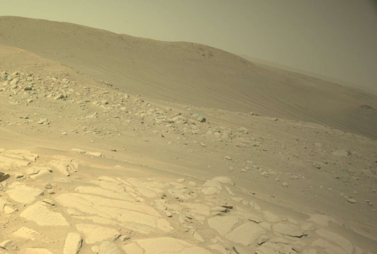 Captan un espectacular video en la superficie de Marte