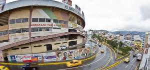 En este punto de la av. El Rey, frente al estadio Bellavista, se levantar&aacute; el segundo puente del proyecto Parque Sucre