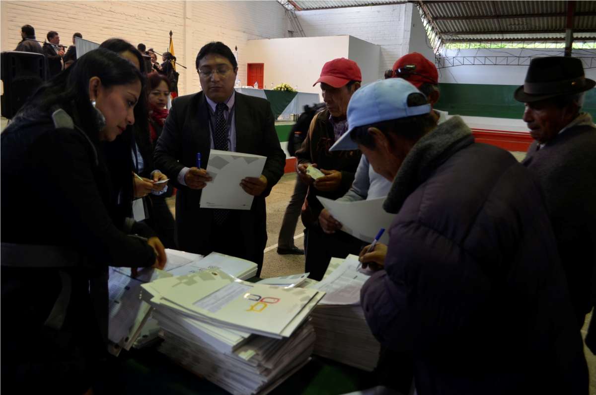 Los terrenos que lograron su legalizaci&oacute;n, eran predios que carec&iacute;an de historial de dominio