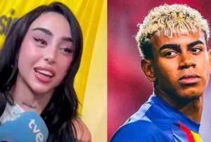 En una entrevista con los medios, la cantante argentina Nicki Nicole confirmó que sí está con el futbolista Lamine Yamal. 