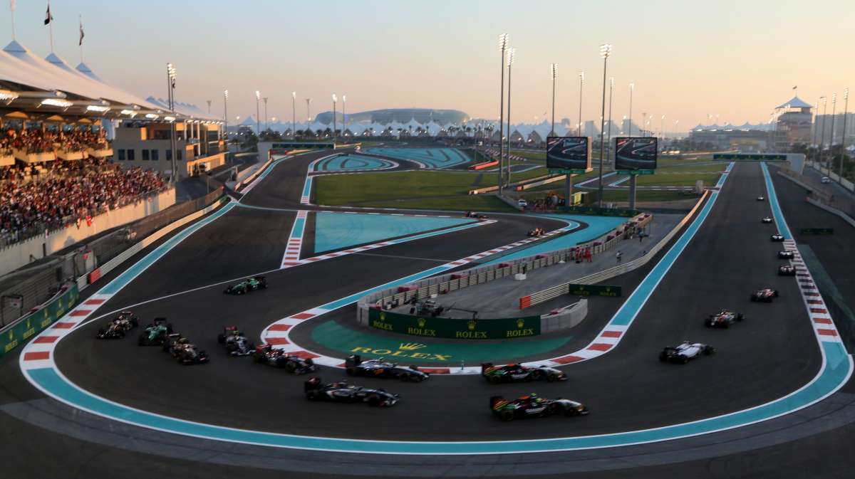 En el Gran Premio de Abu Dabi, &uacute;ltimo de este a&ntilde;o, la puntuaci&oacute;n fue doble, pero no influy&oacute; en las posiciones finales. Foto: AFP