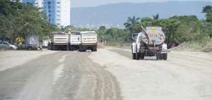 Las obras del Municipio de Samborond&oacute;n para el puente entre este cant&oacute;n y Guayaquil comenzaron en febrero de este a&ntilde;o.