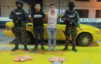 Policía detiene a dos personas que transportaban cocaína en Napo