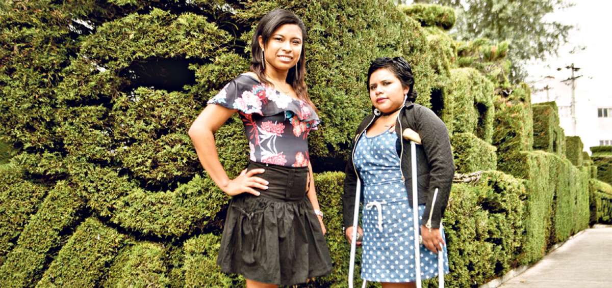 Diana Armijos y Gisela Tucres visitaron Ambato el pasado viernes a fin de concienciar sobre la importancia de la inclusi&oacute;n de los pacientes oncol&oacute;gicos.