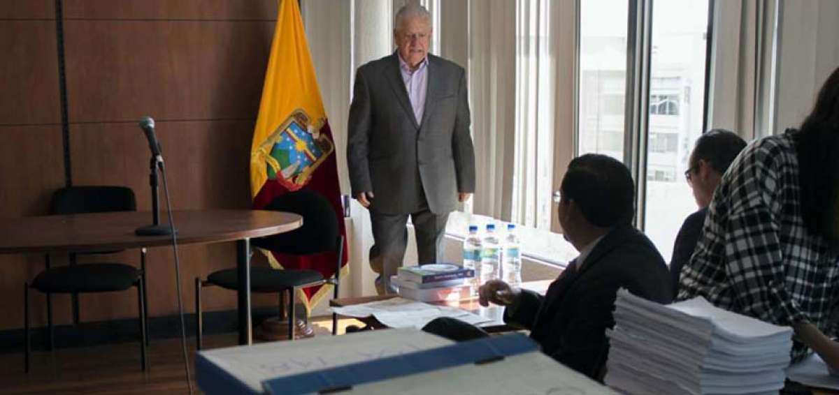 Corte Nacional de Justicia redujo a 6 a&ntilde;os la pena de Luis Chiriboga