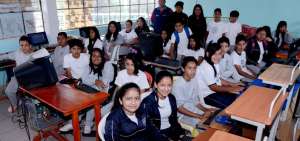 La unidad educativa fue fundadapor los moradores y en la actualidad fortaleci&oacute; la educaci&oacute;n con la inclusi&oacute;n de herramientas virtuales.