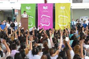 En cada socializaci&oacute;n se establecen mesas de trabajo con el fin de fortalecer, mediante propuestas, los objetivos de la ense&ntilde;anza y aprendizaje del pa&iacute;s. Foto: Miguel Castro / El Tel&eacute;grafo