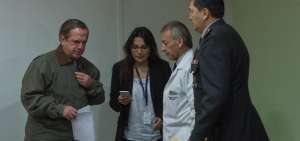 El ministro de Defensa, Ricardo Pati&ntilde;o, durante una rueda de prensa. 
