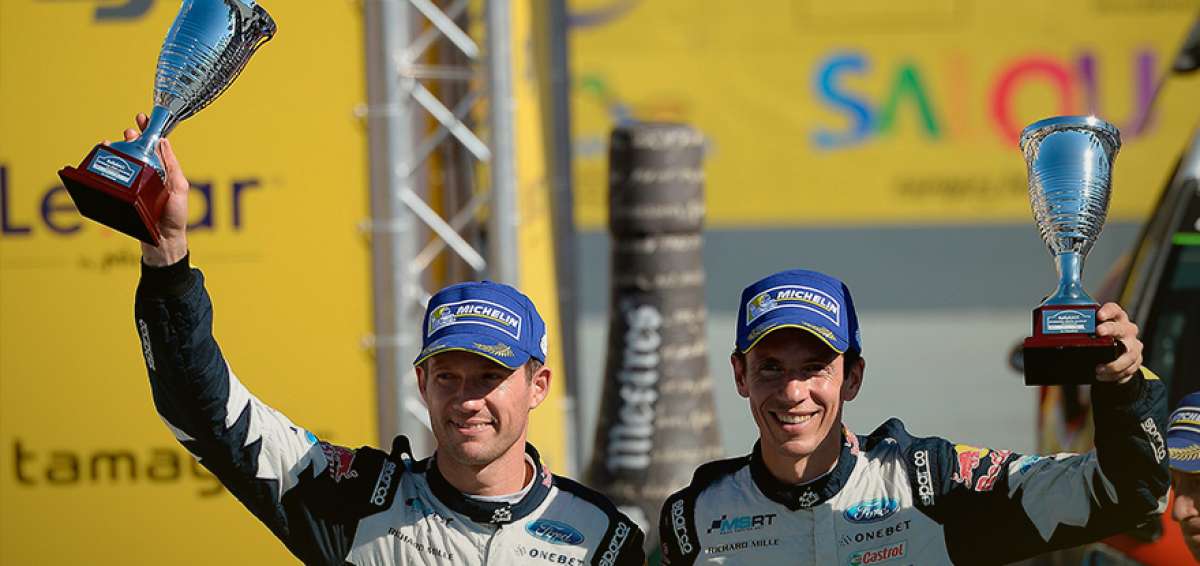 Meeke se impone en Catalu&ntilde;a y Ogier consolida su liderato