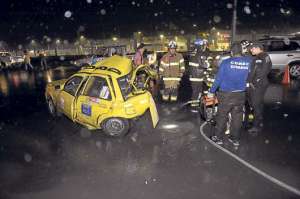 En la v&iacute;a a La Aurora (Guayas) se produjo un accidente de tr&aacute;nsito presumiblemente por exceso de velocidad y consumo de licor. Foto: Archivo | El Tel&eacute;grafo.