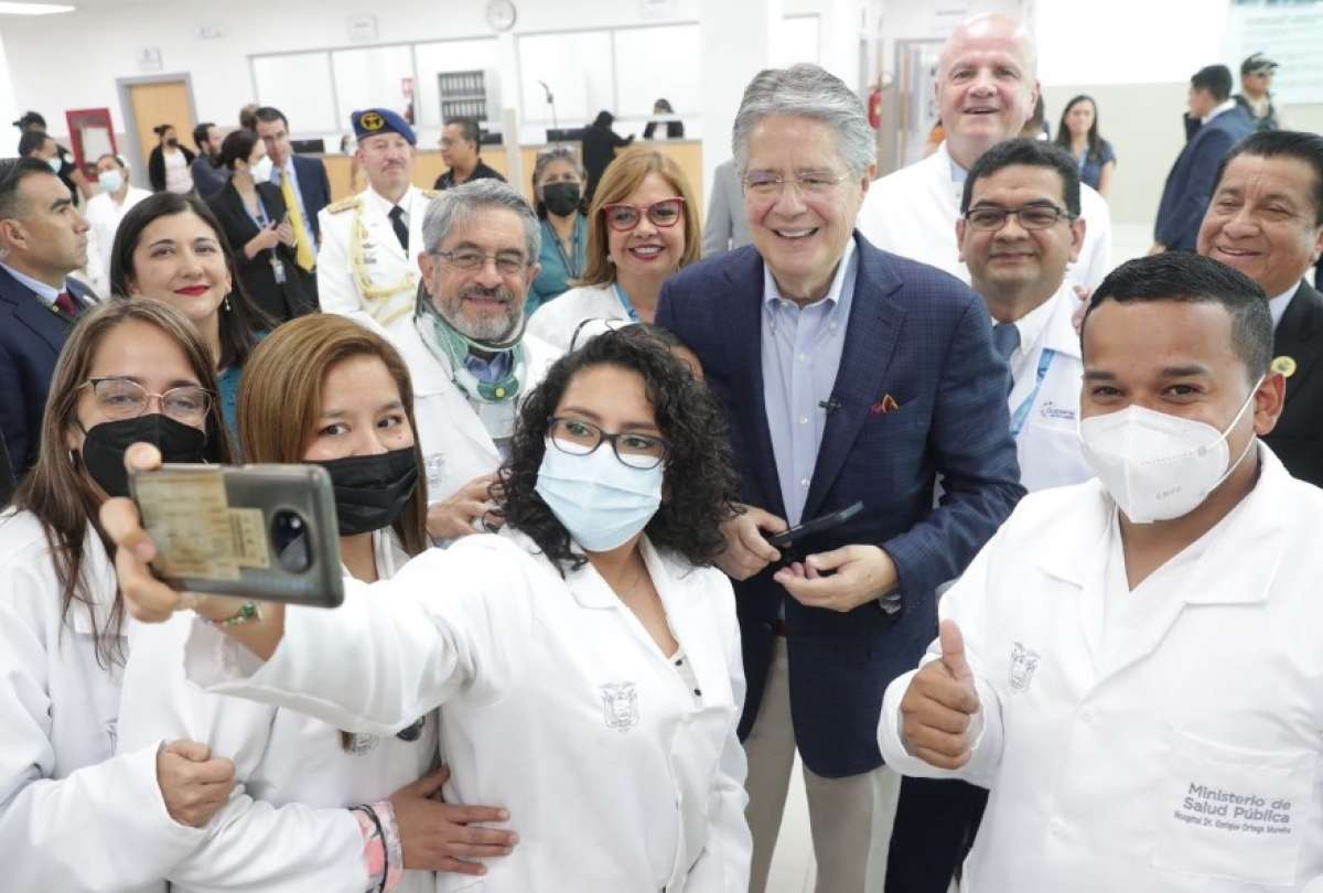 Presidente Guillermo Lasso anunció noticias positivas en temas de salud