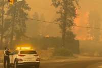 Los incendios en Canadá obligan a evacuar.