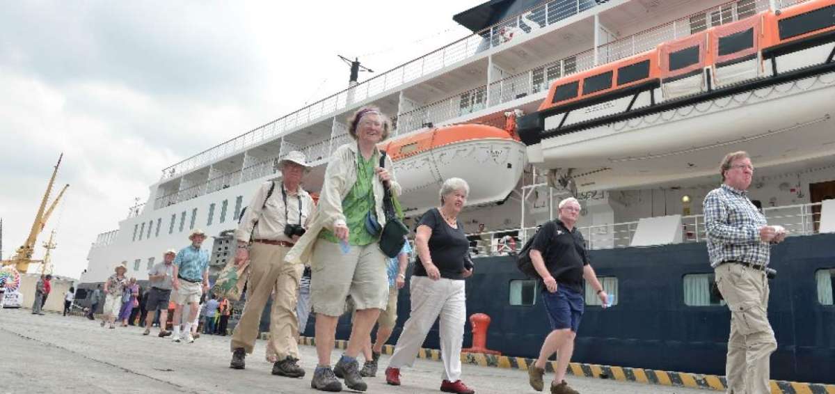 En enero pasado lleg&oacute; un crucero de Estados Unidos, con alrededor de 350 turistas norteamericanos a bordo.