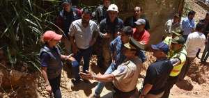 La presencia de elementos de seguridad es para garantizar que no haya miner&iacute;a ilegal en la zona de Zaruma.