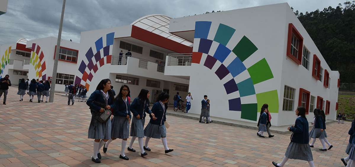 La nueva Unidad del Milenio est&aacute; ubicada en el sur de Cuenca y alberga a estudiantes de 4 establecimientos.