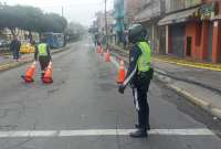 Reportan cierre de la avenida América en Quito