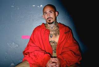 Marlon &quot;Chito&quot; Vera, cuando fue modelo en el Fashion Week de Nueva York, en septiembre del año anterior. 